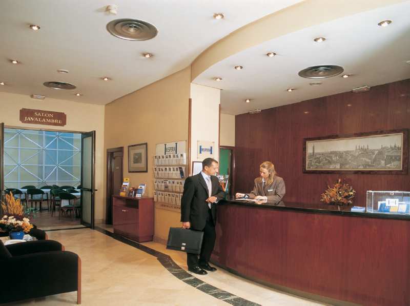Hesperia Zaragoza Centro Hotell Interiør bilde